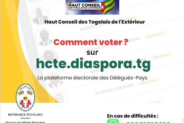 Procédures du vote via la plateforme électorale des Délégués-Pays