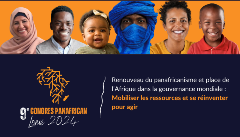 Décennie (2021-2031) des racines africaines et de la diaspora africaine: Organisation du 9ème Congrès Panafricanisme à Lomé par le Togo